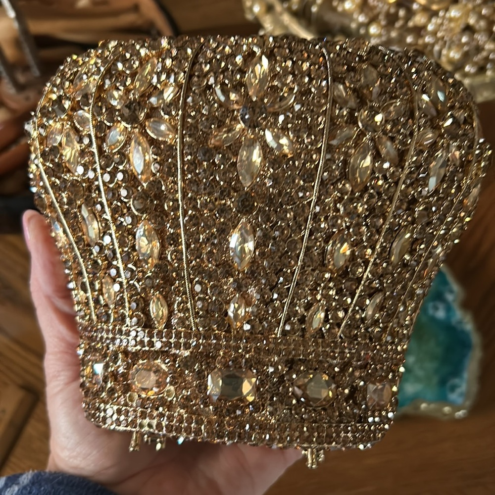 Vintage Akira Queen Tings Rhinestone Purse - Picture 14 of 14
